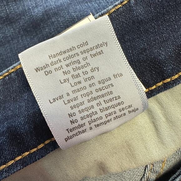 New Judy Blue Cooling Tummy Control Jean Shorts High Waist Stretch Dark Size 3XL - Picture 8 of 9